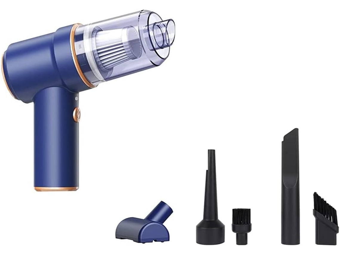Aspirador De Pó Portátil Para Carro, Aspirador De Mão E Soprador Ar, 9000pa, 120w, Aspirador De Pó Portátil Alta