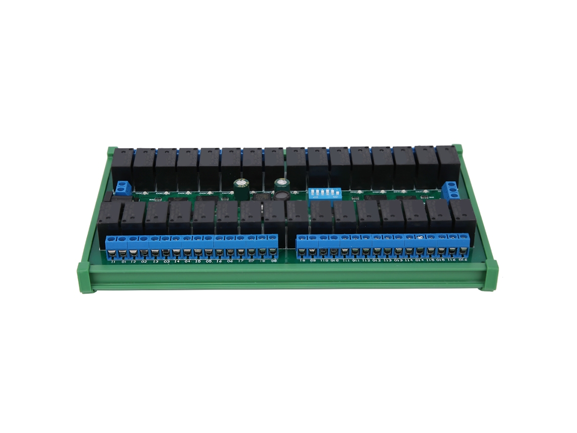 Laxiscreed Relé Serial Rs485 De 32 Canais Para Comutador Remoto Compatível Com 24v