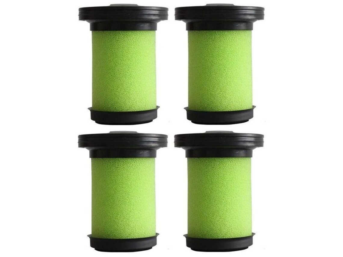 Conjunto de 4 Filtros Algodão para Aspirador de Pó Multi Plus BRILVIBERA