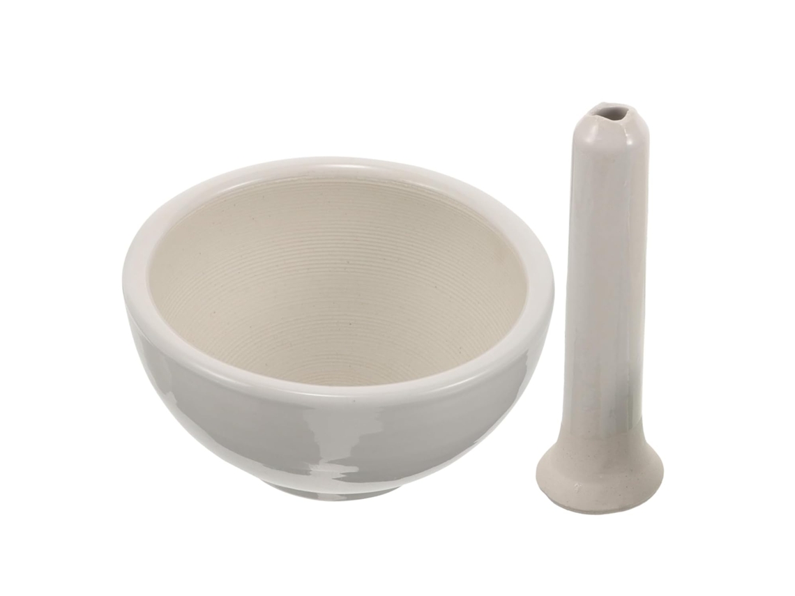 Pilão De Cerâmica Para Moagem Doméstica, Tigela Ergonômica, Utensílio Prático Para Cozinha, Ideal Pa Gokoco