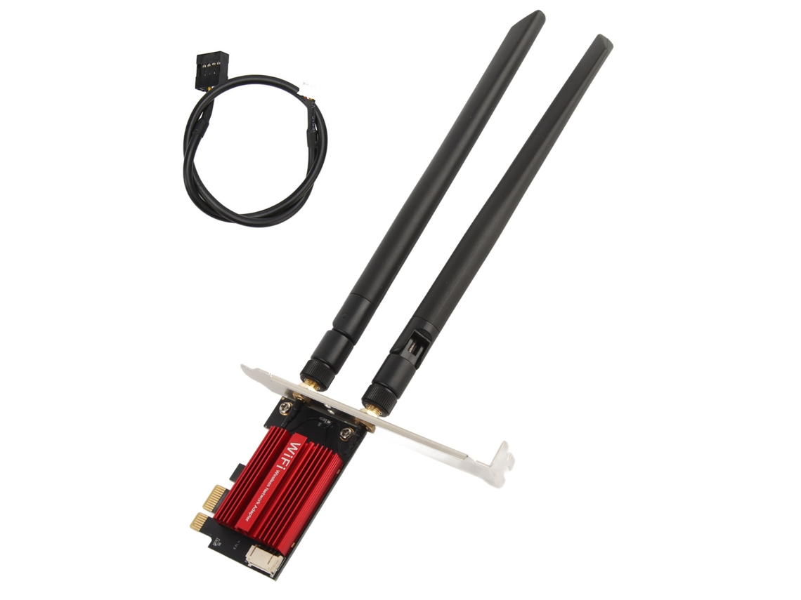Adaptador De Placa De Rede Sem Fio Wifi 7260ac Pro Pci-e 1200mbps Bluetooth 4.0.