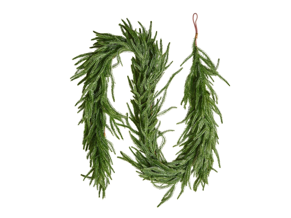 Guirlanda Natalina Artificial 1828 Mm Guirlanda De Pinheiro Para Decoração Vevor