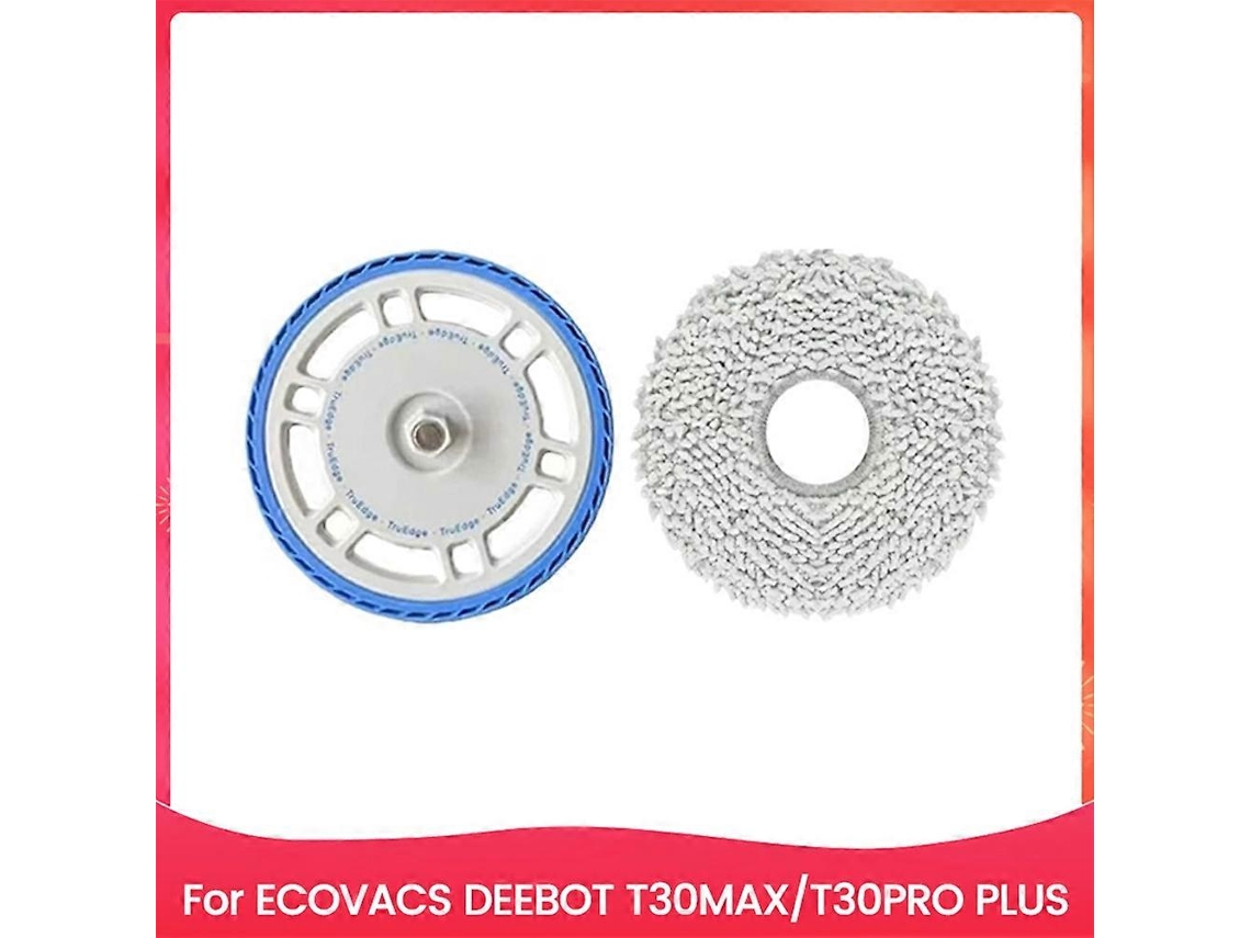 Kit Com 4 Peças De Suporte Para Pano De Limpeza Para Aspirador Robô Ecovacs Deebot T30max/t30pro Plus (2 Peças)
