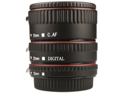 Kit De Tubo Extensor Macro, Anel De Autofoco De Três Peças E Lentes Slr Compatíveis Com Canon.