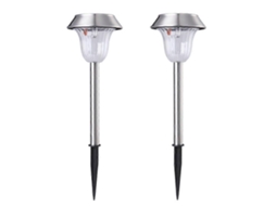 Pacote Com 2 Luzes Solares Para Decoração Externa, Movidas A Energia Solar Para Passarelas E Jardins Olysi Shop