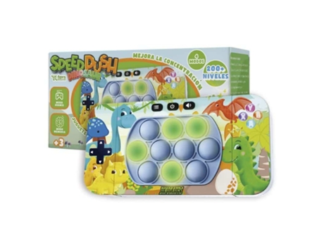 Speed Push Dinosaurio Juego Sensorial Electrónico Cr0445 P23valuvic