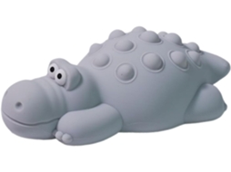 Tampo de mesa em formato de crocodilo, iluminação frontal, decorativo