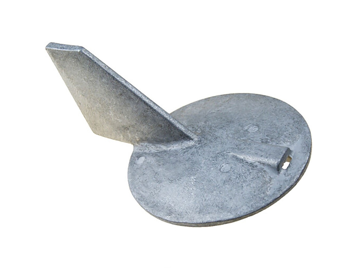 Ânodo de Alumínio Rec6J9-45371-01Al Prateado 100 X 160 Mmrecmar