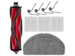 Replacement Parts For M5 Robot Vacuum Cleaner, Roller Brush, Side Brushes, Hepa Filters, Mop Pads