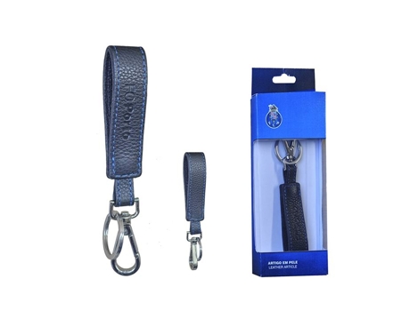 Porta-Chaves Unissexo FCPORTO Fcp Pele Preto