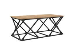Mesa de Centro Carvalho Artesanal 100 X 49 X 40 Cm MAISON EXCLUSIVE