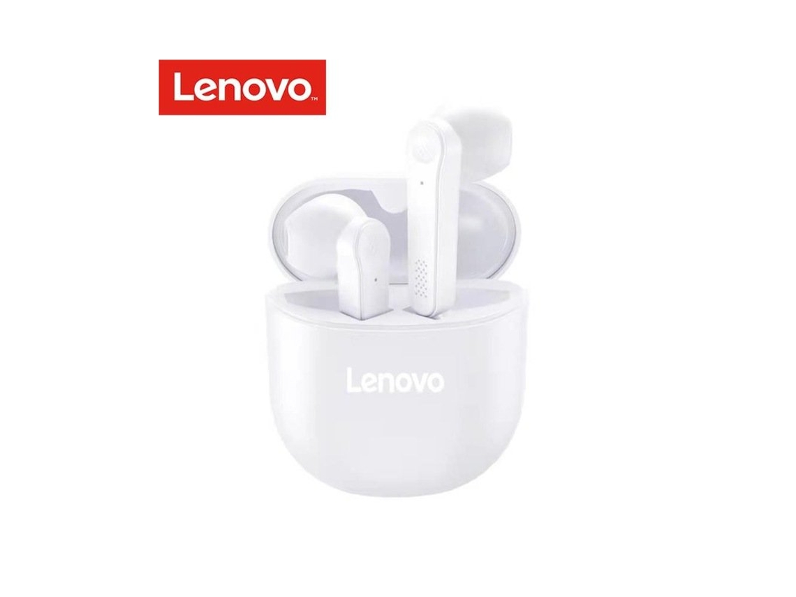 Auriculares Bluetooth True Wireless Originais Lenovo Pd1 Ipx5 Touch Control Stereo Hifi Sound Branco