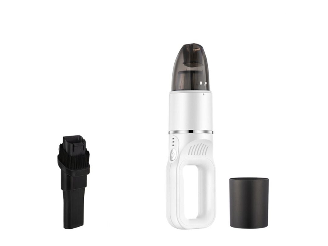 Lurelia Aspirador Portátil Para Carro, 2 Em 1,7 Kpa, 3500 Mah, Usb, Branco