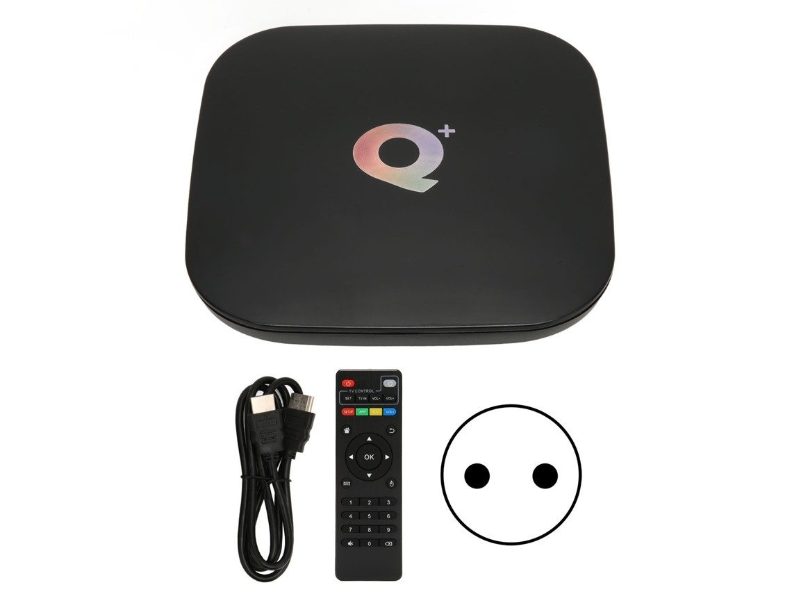 Caixa Smart Tv Compatível Com 6k E Wi-fi De 2,4 Ghz.