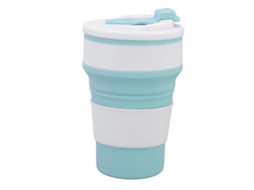 Caneca Dobrável de Silicone 500ml para Viagens | S/MARCA