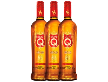 Rum SERRALLÉS Serrallés Don Q Gold (0.7 L - 3 unidades)