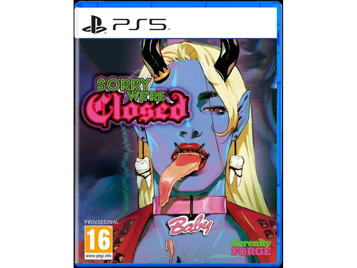 Pré-venda Jogo PS5 Sorry We’re Closed - Premium Edition