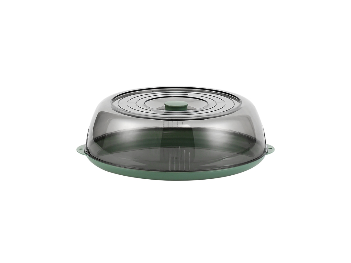 Nova Line tampa Transparente para Micro ondas a Prova de Calor Tampão de Preservação de Alimentos Stackable