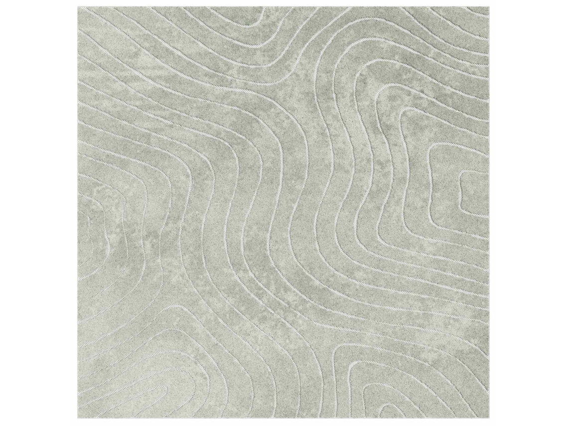 Vidaxl Tapetes De Área Quadrado Palmeras Verde 200 X 200 Cm Poliéster