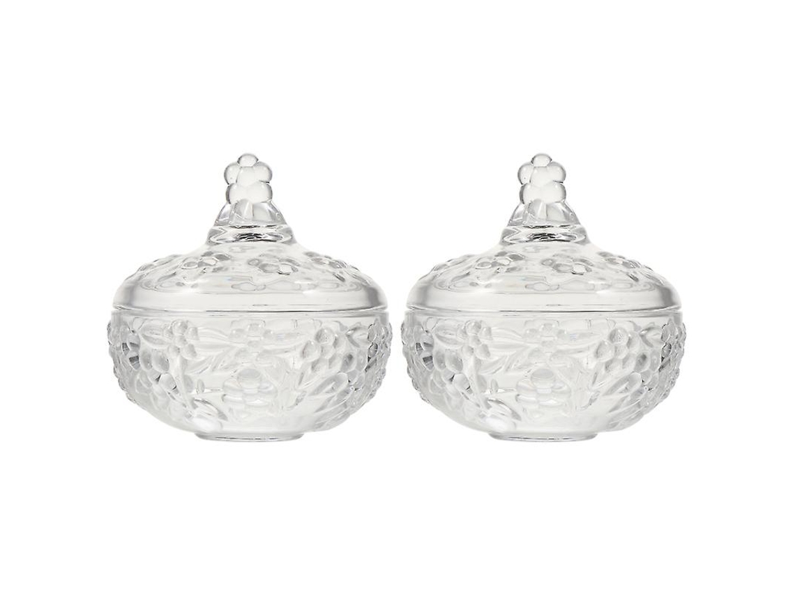 2pcs Porta Joias Com Tampa Allinless