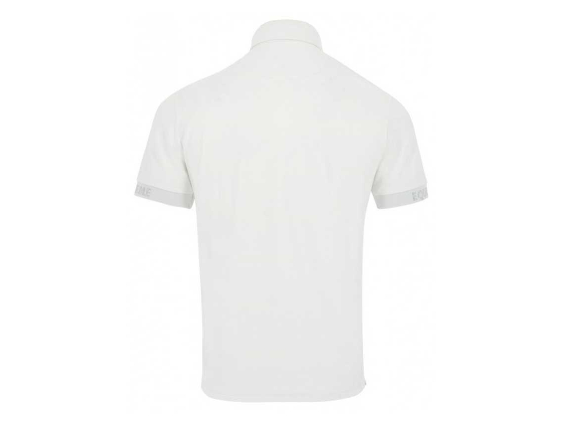 Polo Manga Curta Wellington Branco Lequitheme