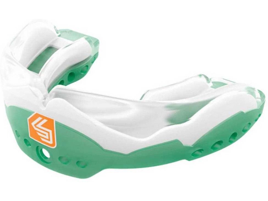 Proteção de Dentes SHOCK DOCTOR Ultra 2 Stc Youth (Tam.: Único - Verde e Branco)