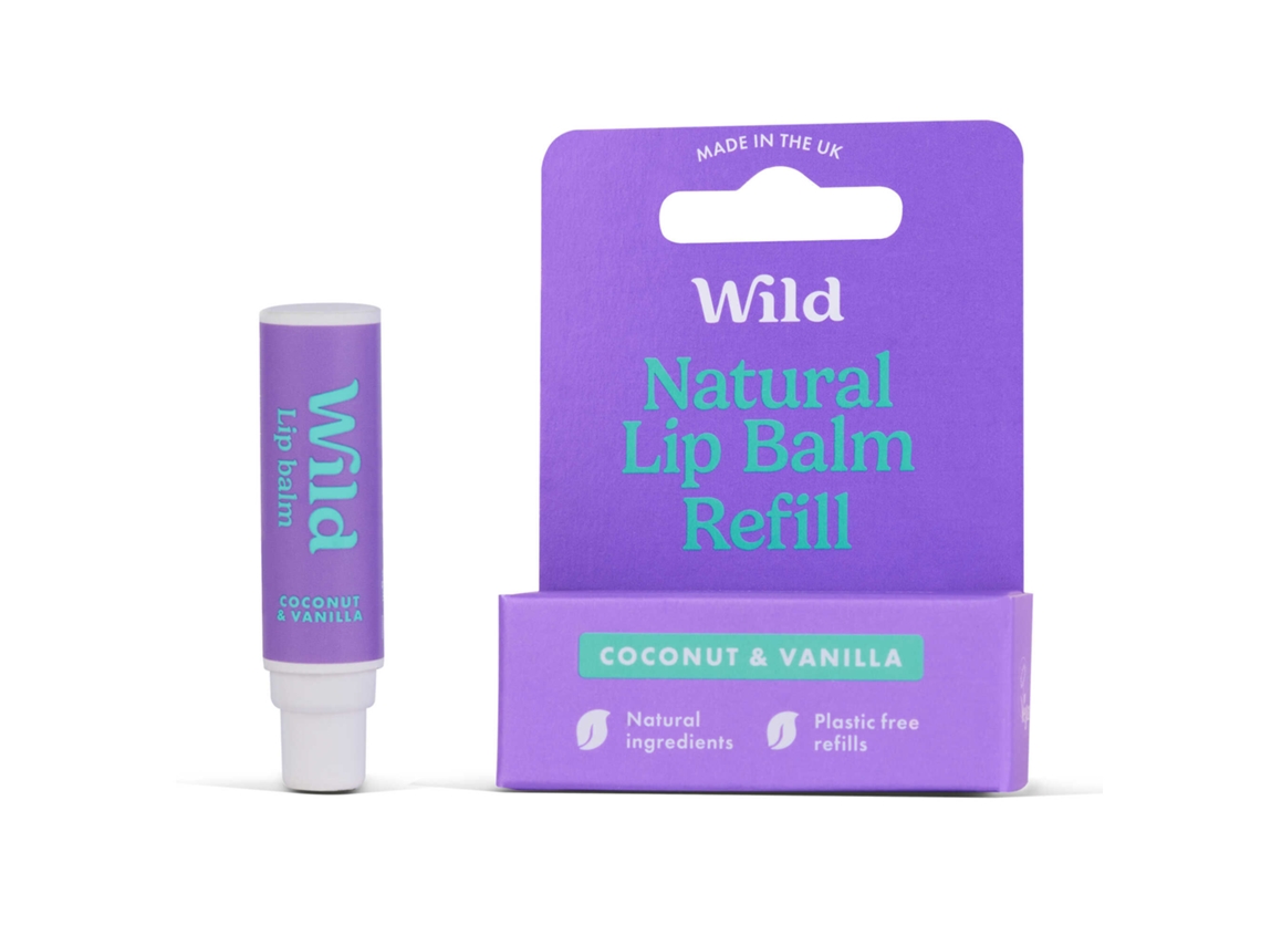 Balm de lábios naturais Refil Coconut Vanilla Wild