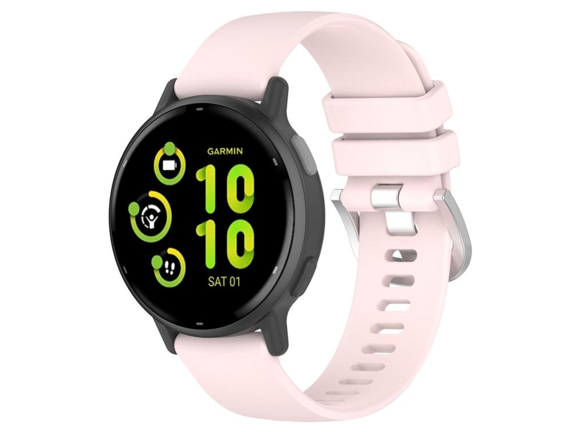 Bracelete para Garmin nylon trançado com fecho de velcro e interface de metal roxa XIAOMOYU (26mm)