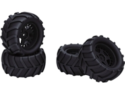 Pneus de carro RC de 80mm com pás para caminhões SFUSHOS