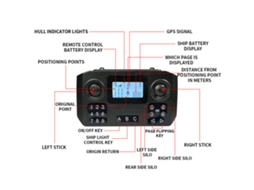 Detector De Peixes Rc Com Lanterna Led 500m