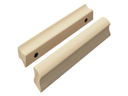 Conjunto 2 Hardware De Armário Vidaxl Castanho Derivados De Madeira (130 X 25 X 30 Mm)