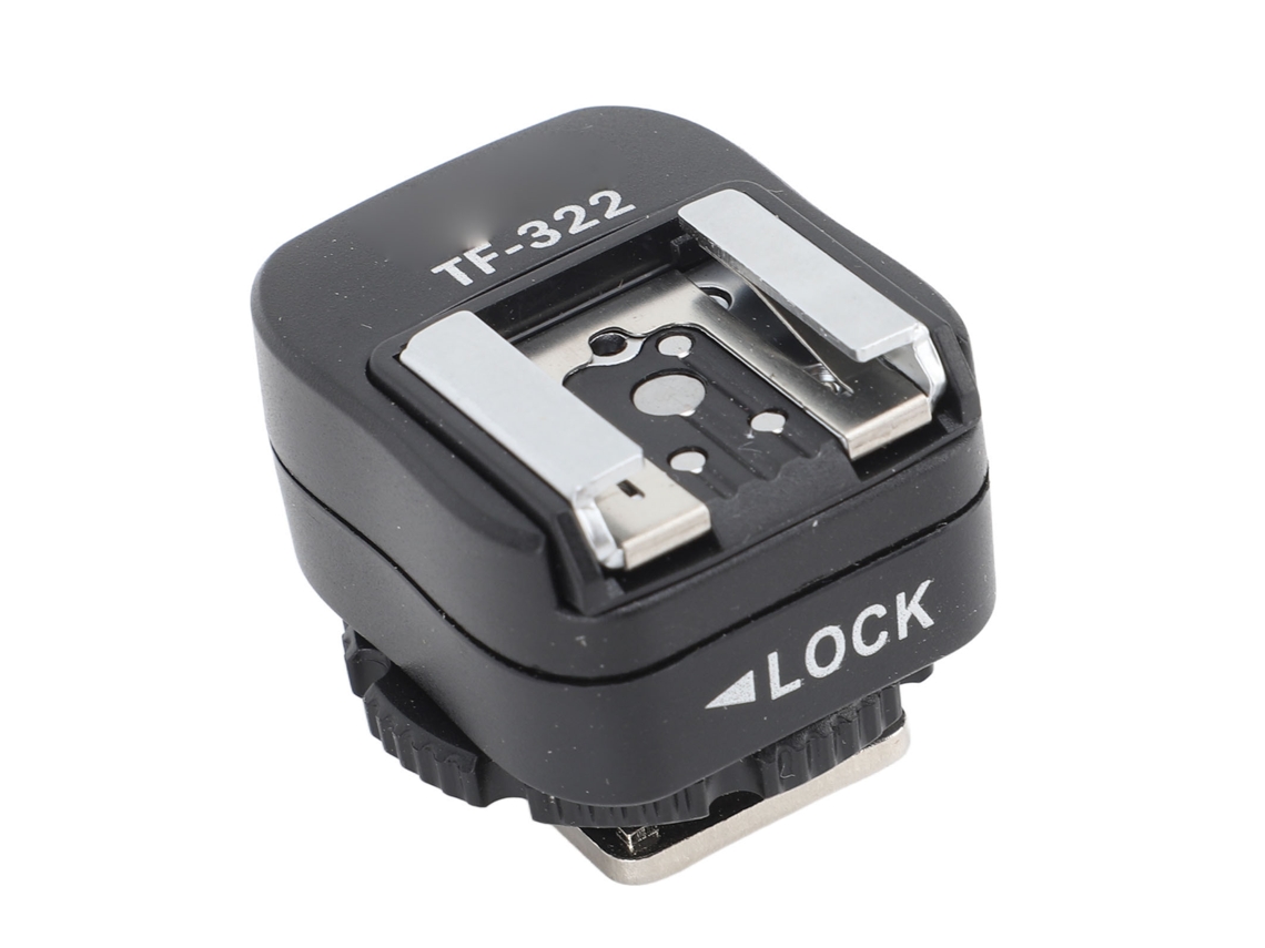 Flash Hot Shoe Sync Adapter With Extra Pc Sync Port Pure Copper Interfac Ttl Flash Hot Shoe Converter For Nikon Camera LAXISCREED