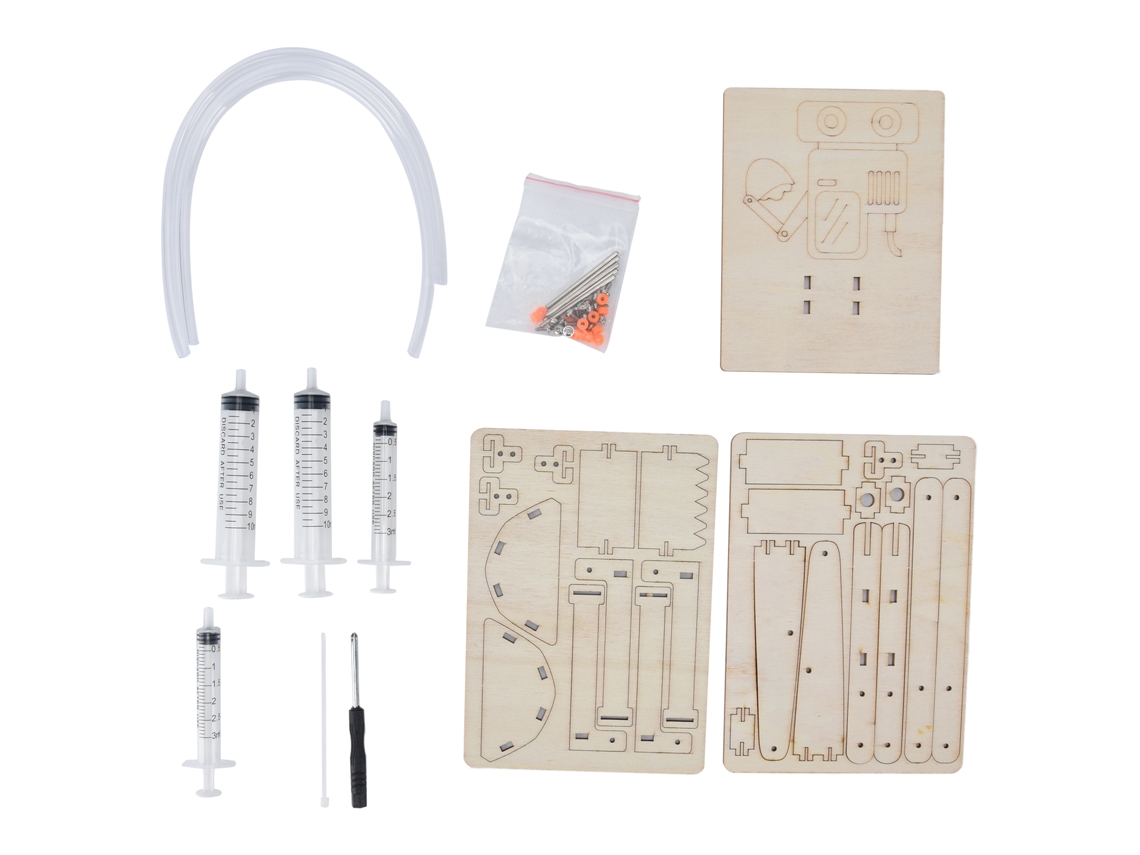 Primerox brinquedo Educativo Stem Modelo de Escavadora Hidráulica Diy para Crianças com Experimentos Científicos