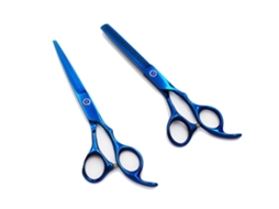 Tesoura De Corte De Cabelo De Barbeiro De 6,0 Polegadas E Tesoura De Desbaste Para Brilvibera