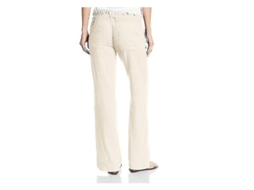 Fasst pantalones de Algodón Y Lino para Mujer Srbtv Con Cordón Ajustable Y Bolsillos Laterales para Playa Y Ejercicio