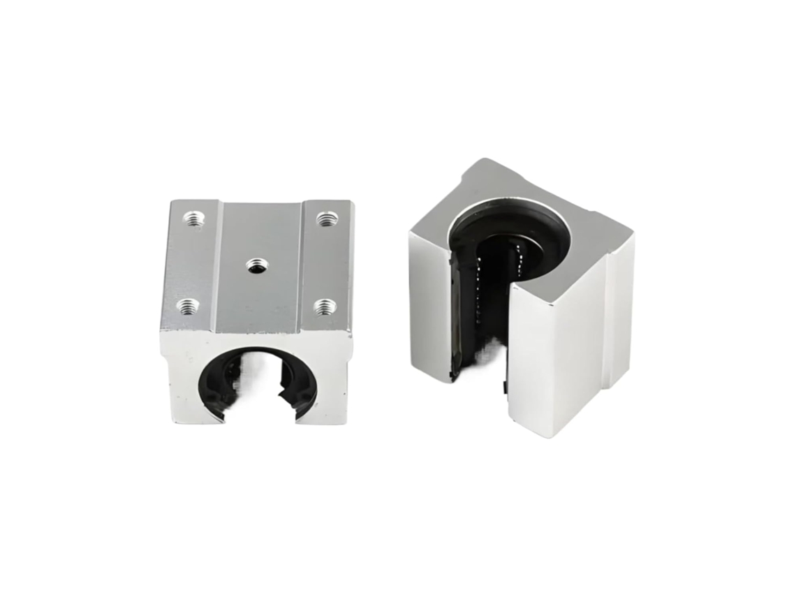 Deslizador De Rolamento Linear Sbr12l 50l Tipo Caixa Sbr30uu