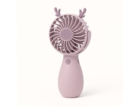 Ventoinha Portátil | Compacta, Usb, 3 Velocidades, Com Pega E Cabo Incluídos Mayou Sd2108 Rosa