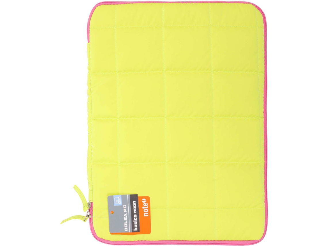 Bolsa Para Pc Sleeve Fluffy Neon Amarela Note!