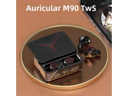 Fones de Ouvido Sem Fio Bluetooth 5.3 com controles de toque, som estéreo, microfone MDUG