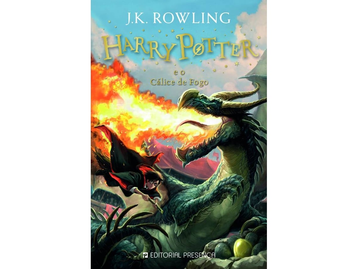 Livro Harry Potter e o Cálice de Fogo de J. K. Rowling