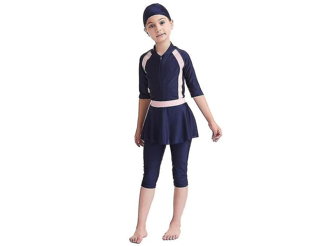 Traje de Banho Islâmico Fasst para Meninas, Burkini | S/MARCA