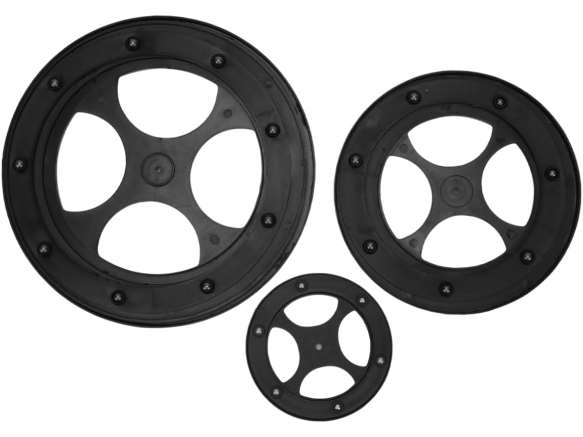 Plataforma Rolante Para Movimentação De Móveis, Com Rodas Deslizantes Em Aço Carbono, Capacidade De 150kg, Pacote Com 3 Peças