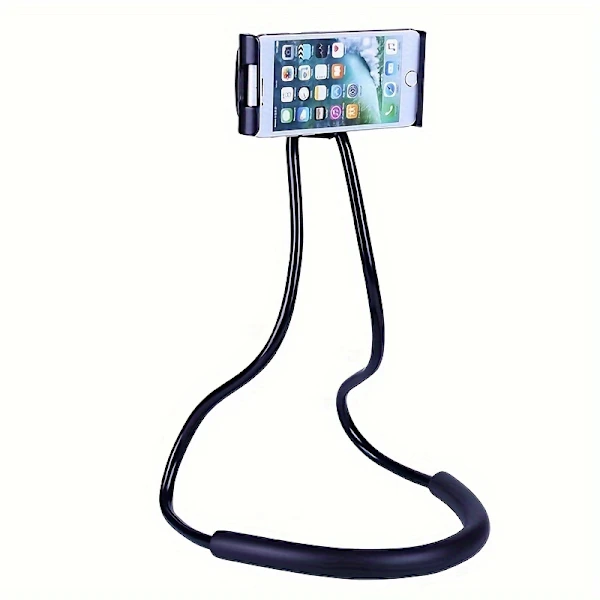 Suporte Multifuncional Para Celular Com Suporte De Cabeceira Para Iphone, Ideal Para Pendurar No Pescoço Ao Lado Da Cama.