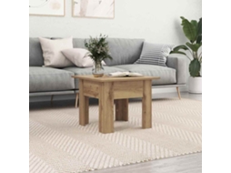Vidaxl Mesa De Centro Carvalho Artesanal 55 X 55 X 42 Cm