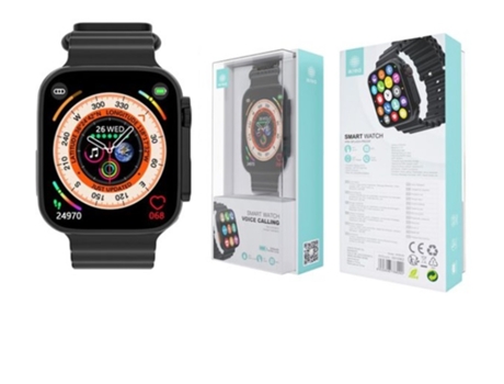Smartwatch Ip65 220Mah IKREA Wr9096 Preto