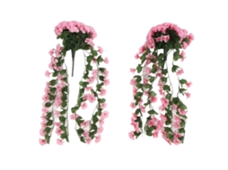 2pcs Flores Violeta Pendentes LAXISCREED