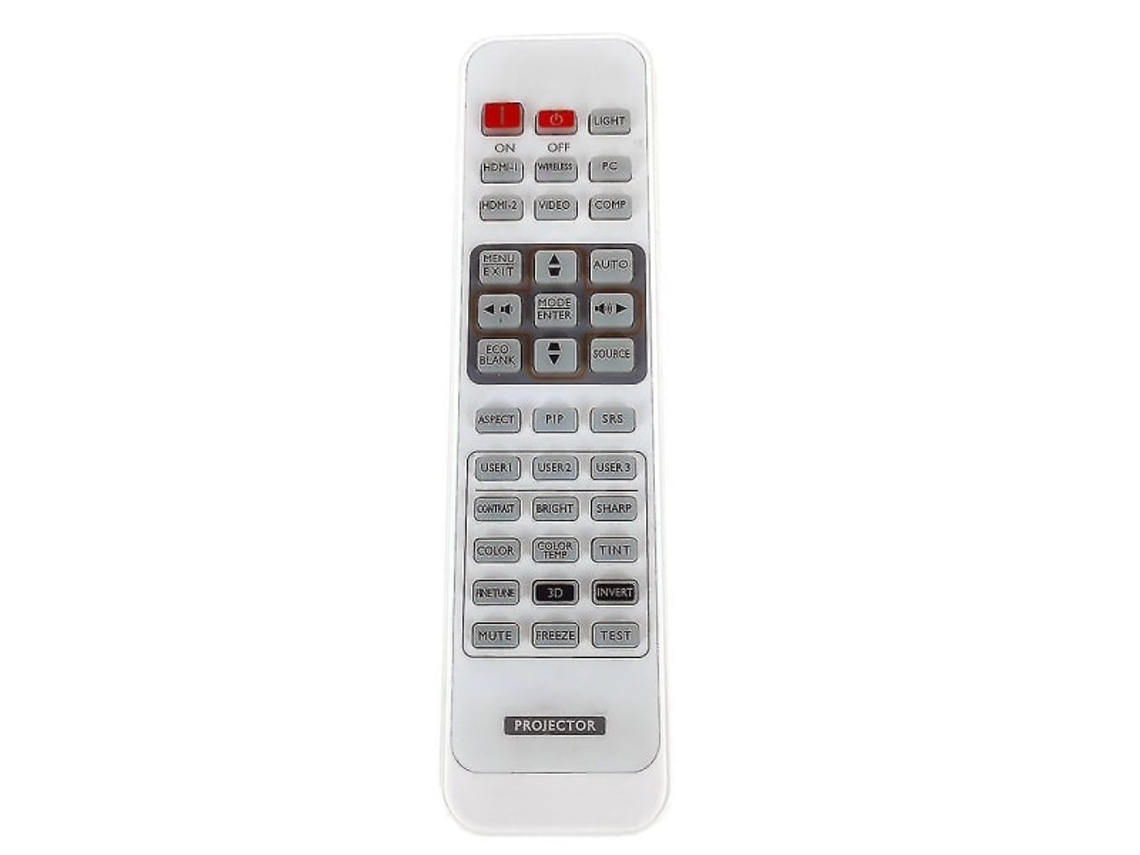 Controle Remoto De Substituição Perfeito Para Projetores Benq Hd227d Th750 W1070 W1080st W750 W1500 W1300 W1400 Th1, Perfeito