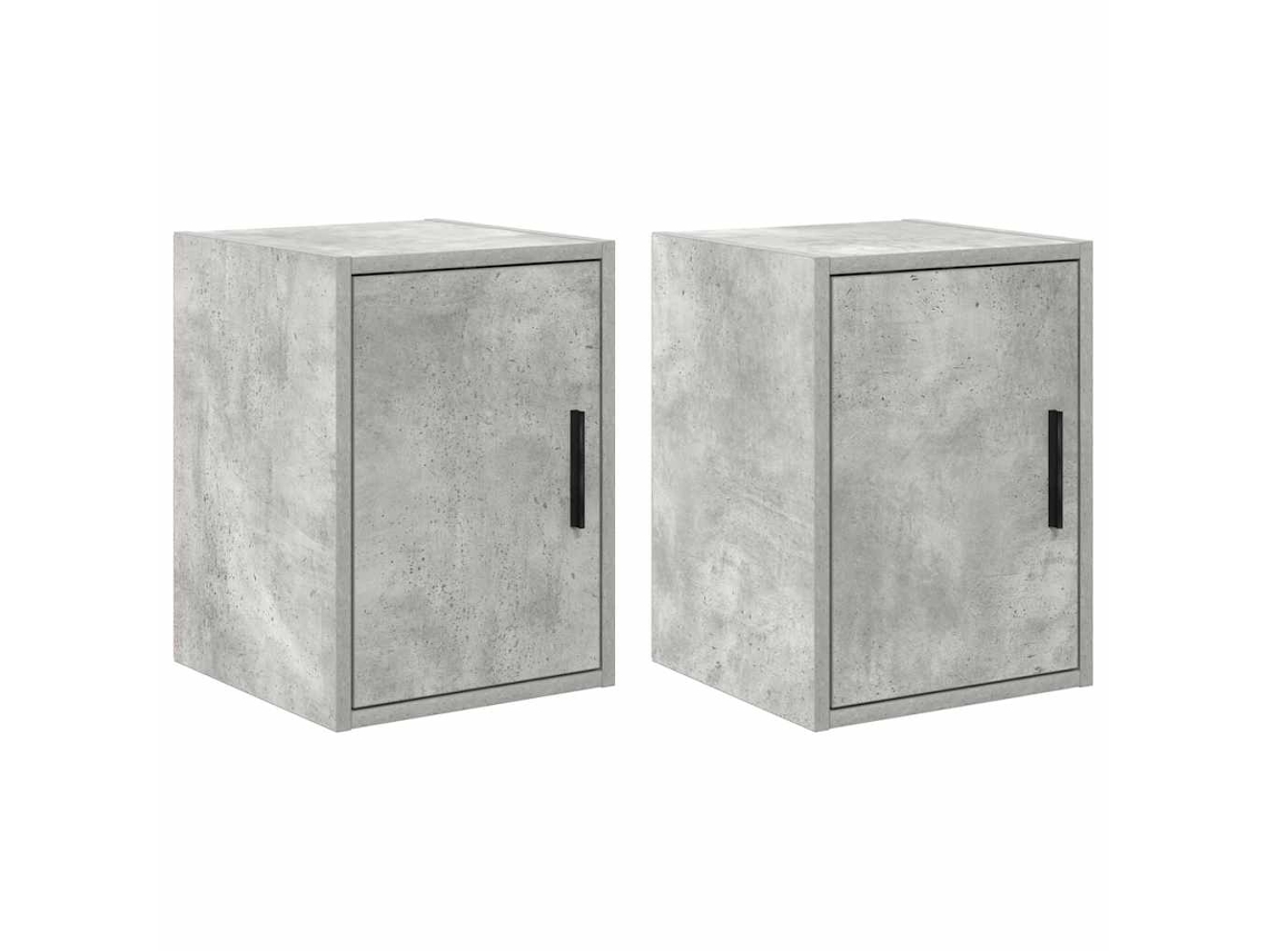 Conjunto de 2 Armários de Parede para Garagem Derivados de Madeira MAISON EXCLUSIVE