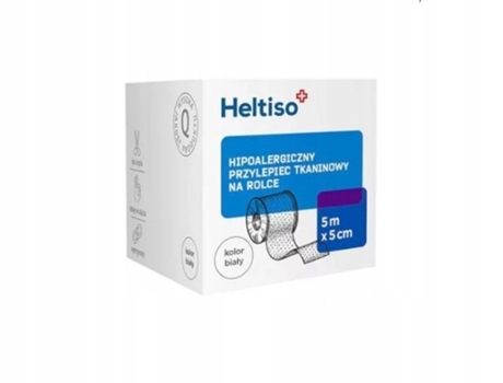 Heltiso, Fita Adesiva de Pano 5m X 5cm Medicinae