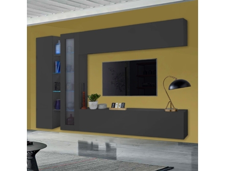 Móvel de Tv Moderno Elegante Sala de Estar Armário Nota Duet WEB FURNITURE